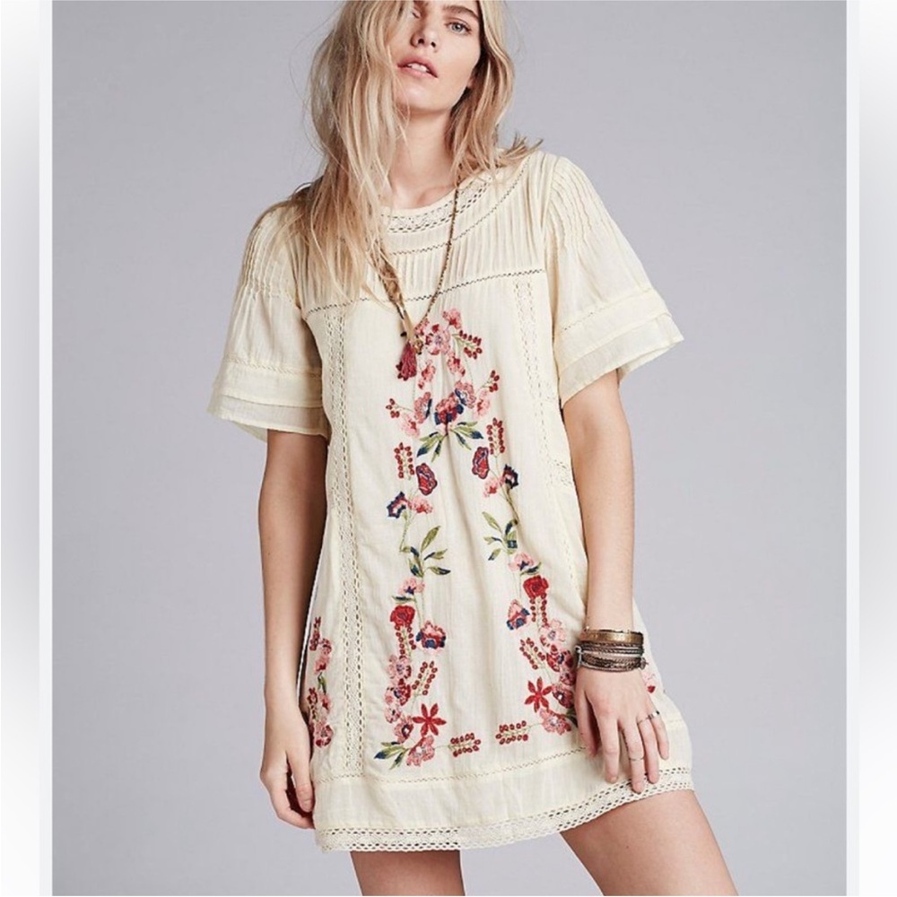 Free People Perfectly Victorian
Embroidered Dress Small